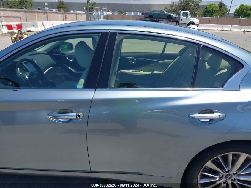 2018 Infiniti Q50 3.0T Luxe VIN: JN1EV7AP0JM363603 Lot: 39632628