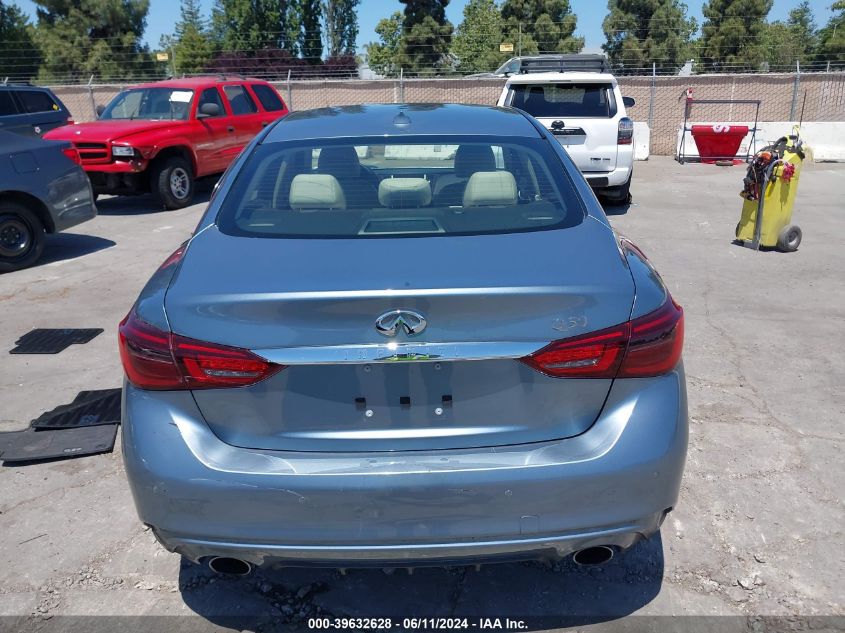 2018 Infiniti Q50 3.0T Luxe VIN: JN1EV7AP0JM363603 Lot: 39632628