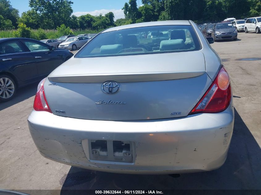 2006 Toyota Camry Solara Se VIN: 4T1CE38P96U707788 Lot: 39632644