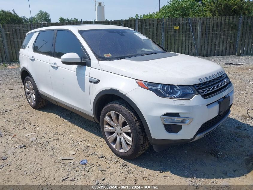 2016 Land Rover Discovery Sport Hse Lux VIN: SALCT2BG4GH564376 Lot: 39632650