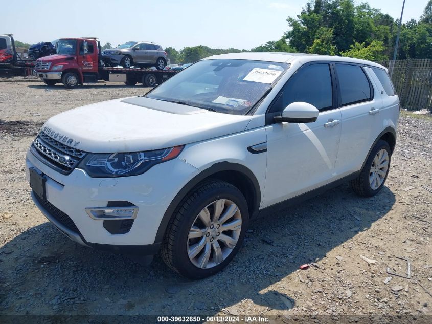 2016 Land Rover Discovery Sport Hse Lux VIN: SALCT2BG4GH564376 Lot: 39632650