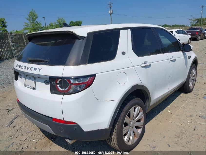 2016 Land Rover Discovery Sport Hse Lux VIN: SALCT2BG4GH564376 Lot: 39632650