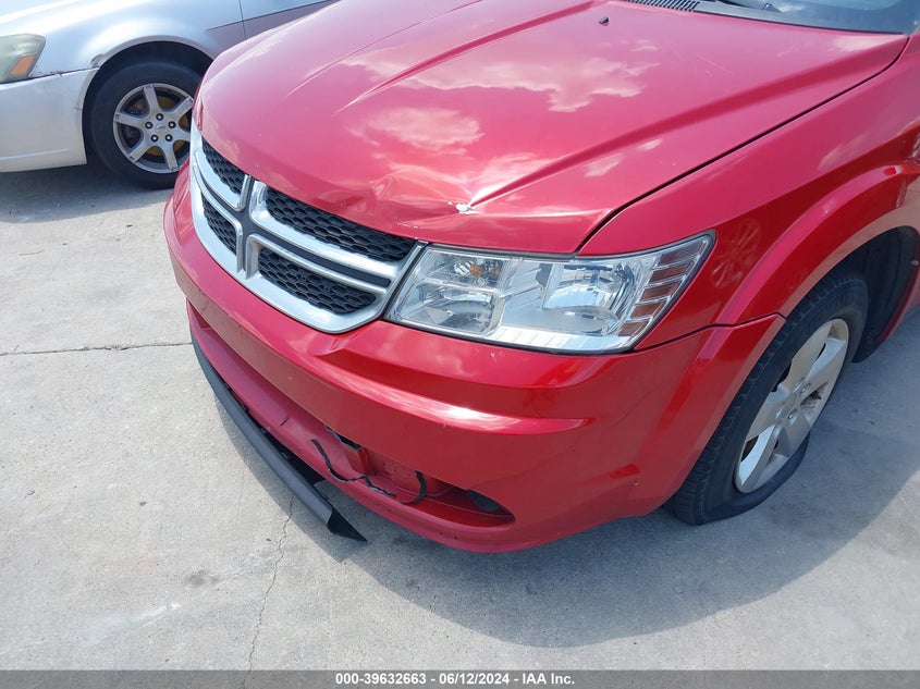 2014 Dodge Journey Se VIN: 3C4PDDAG2ET278866 Lot: 39632663