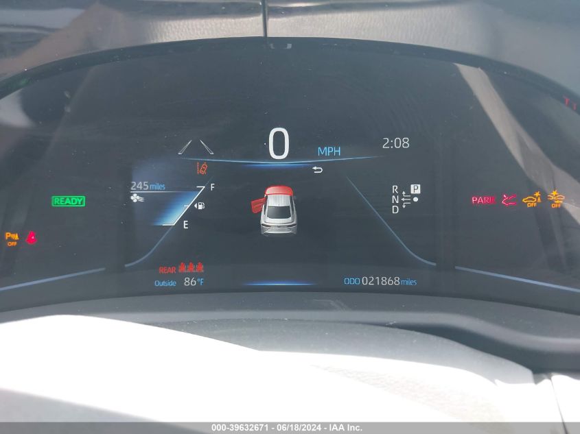 JTDAAAAA0PA009722 2023 Toyota Mirai Xle