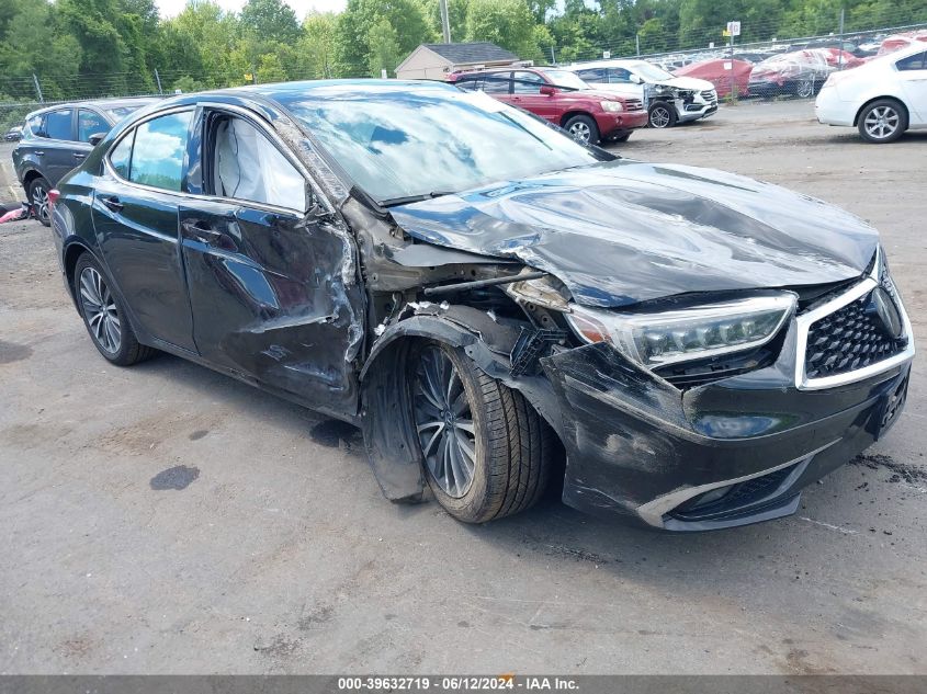 19UUB3F78JA003467 2018 Acura Tlx Advance Pkg