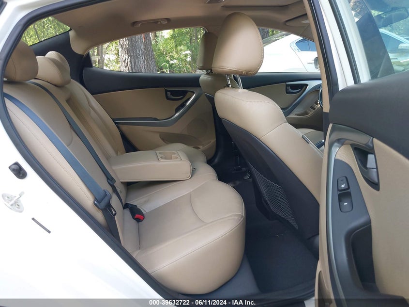 2012 Hyundai Elantra Limited VIN: 5NPDH4AE1CH147205 Lot: 39632722