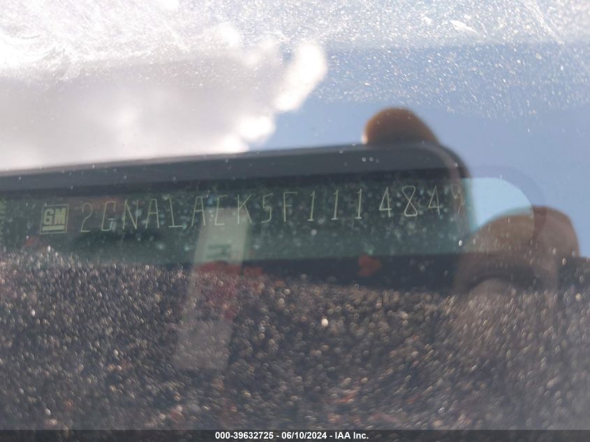 2015 Chevrolet Equinox Ls VIN: 2GNALAEK5F1114849 Lot: 39632725