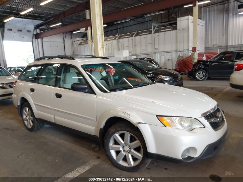 2008 Subaru Outback 2.5I/2.5I L.l. Bean Edition VIN: 4S4BP61C587336936 Lot: 39632742