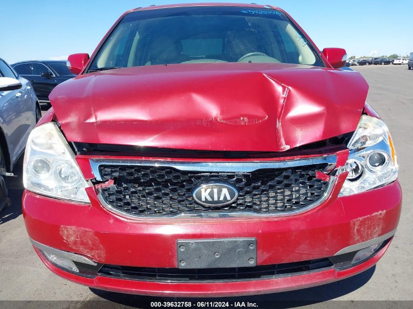 2014 Kia Sedona Lx VIN: KNDMG4C70E6538716 Lot: 39632758