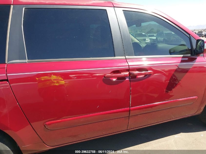 2014 Kia Sedona Lx VIN: KNDMG4C70E6538716 Lot: 39632758