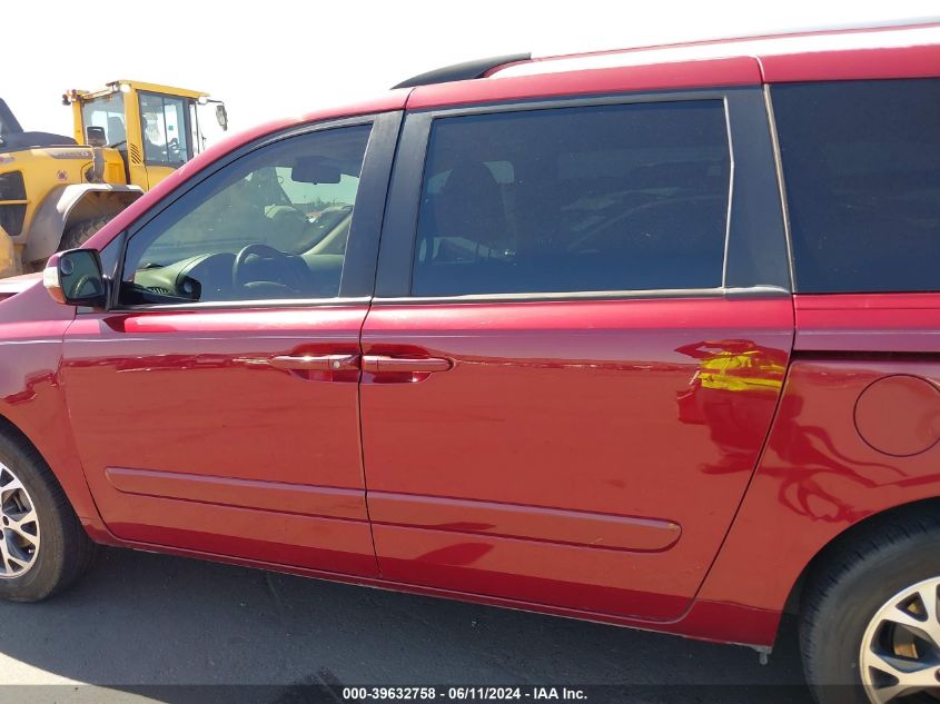 2014 Kia Sedona Lx VIN: KNDMG4C70E6538716 Lot: 39632758