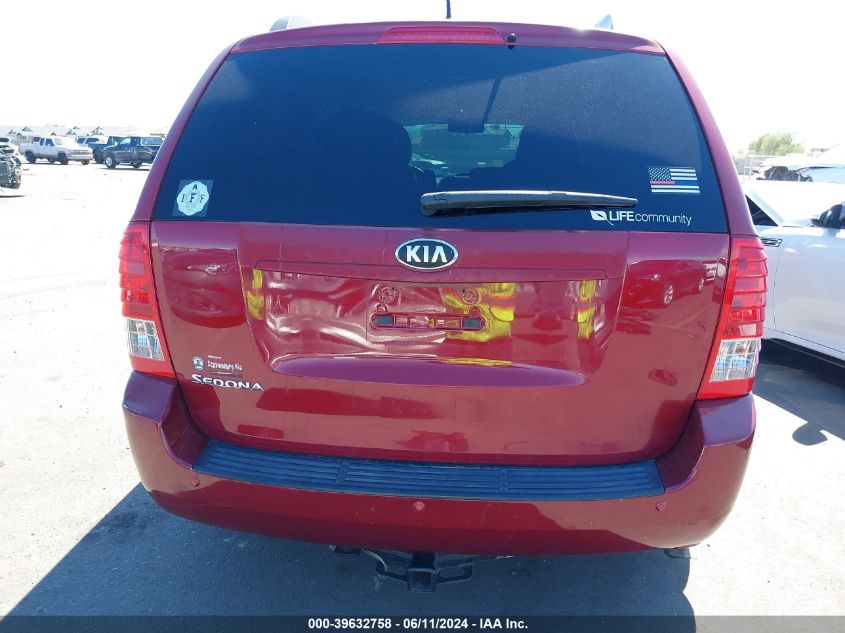 2014 Kia Sedona Lx VIN: KNDMG4C70E6538716 Lot: 39632758