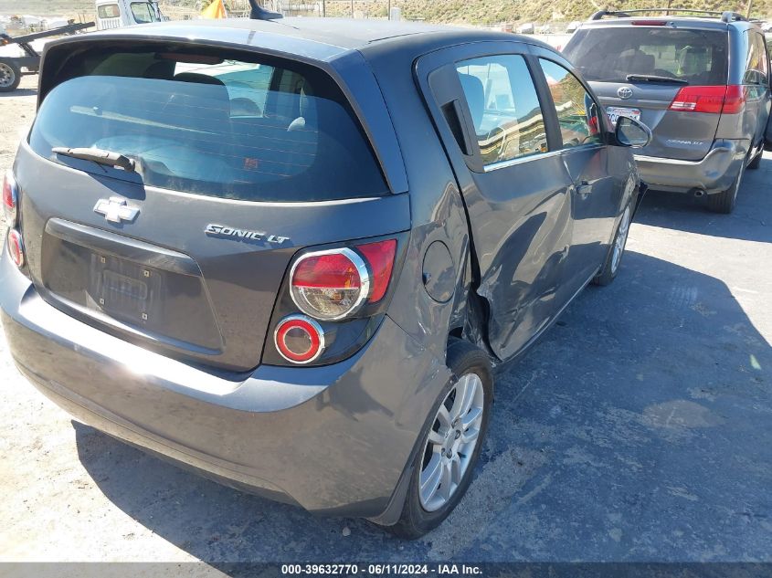 2013 Chevrolet Sonic Lt Auto VIN: 1G1JC6SG4D4109738 Lot: 39632770