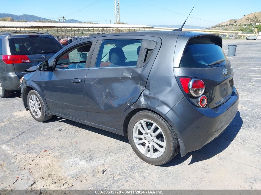 2013 Chevrolet Sonic Lt Auto VIN: 1G1JC6SG4D4109738 Lot: 39632770