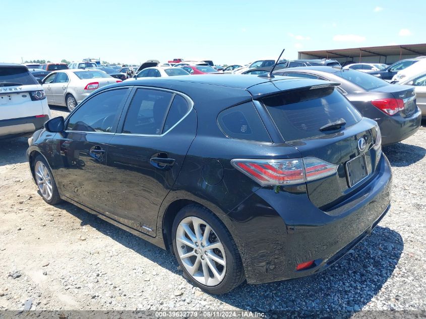 2013 Lexus Ct 200H 200 VIN: JTHKD5BH3D2160220 Lot: 39632779