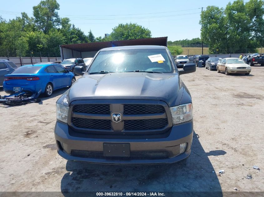 2017 Ram 1500 Express Quad Cab 4X4 6'4 Box VIN: 1C6RR7FG6HS597513 Lot: 39632810