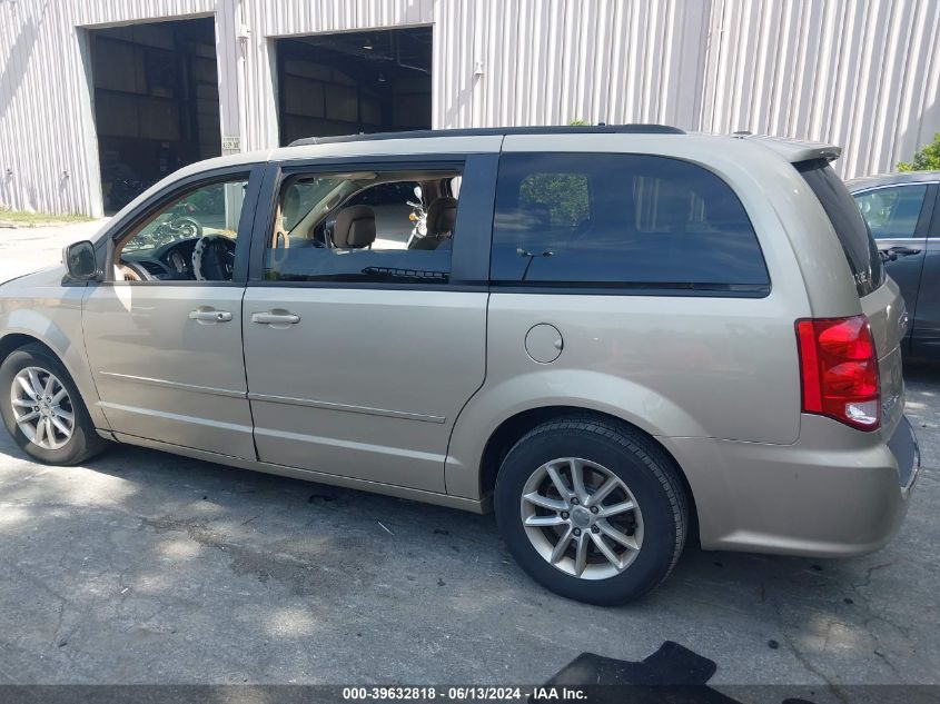 2014 Dodge Grand Caravan Sxt VIN: 2C4RDGCGXER113772 Lot: 39632818