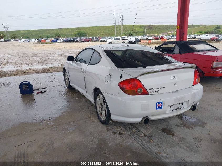 KMHHM65D84U143620 | 2004 HYUNDAI TIBURON