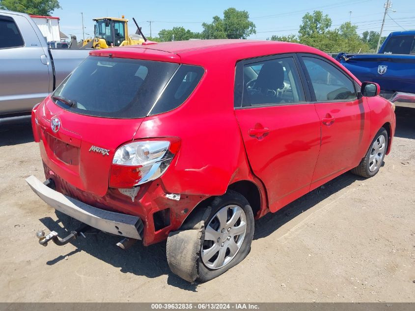 2010 Toyota Matrix VIN: 2T1KU4EE0AC326574 Lot: 39632835