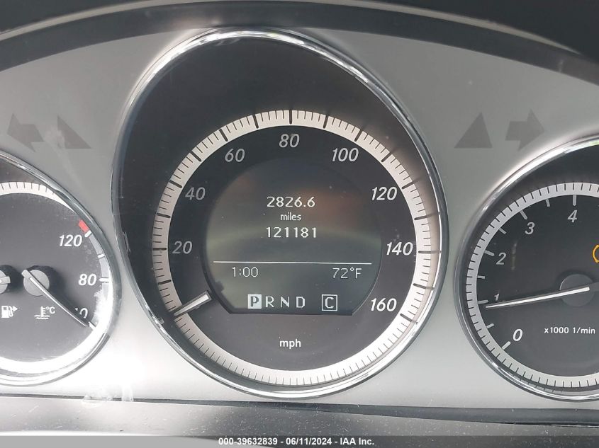 2010 Mercedes-Benz C 300 Luxury/Sport VIN: WDDGF5EB9AR121553 Lot: 39632839