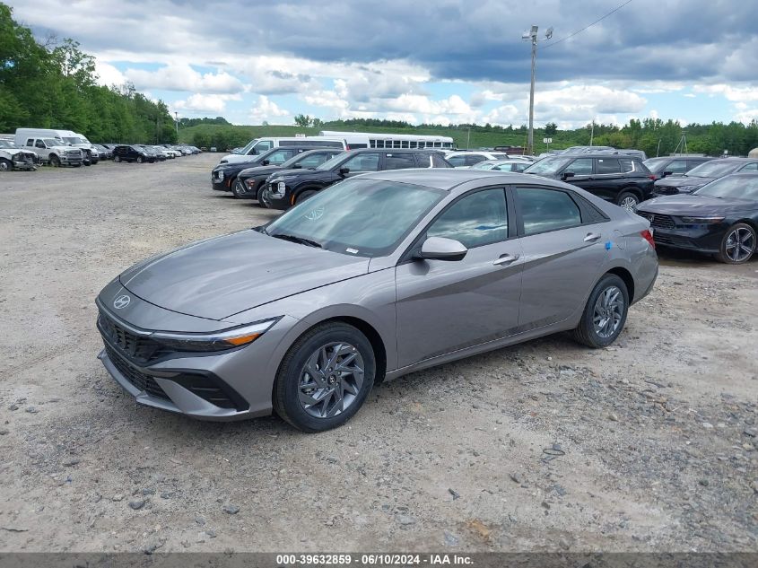 2024 Hyundai Elantra Hybrid Blue VIN: KMHLM4DJ1RU108978 Lot: 39632859