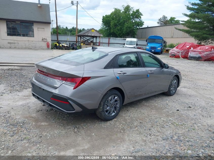 2024 Hyundai Elantra Hybrid Blue VIN: KMHLM4DJ1RU108978 Lot: 39632859