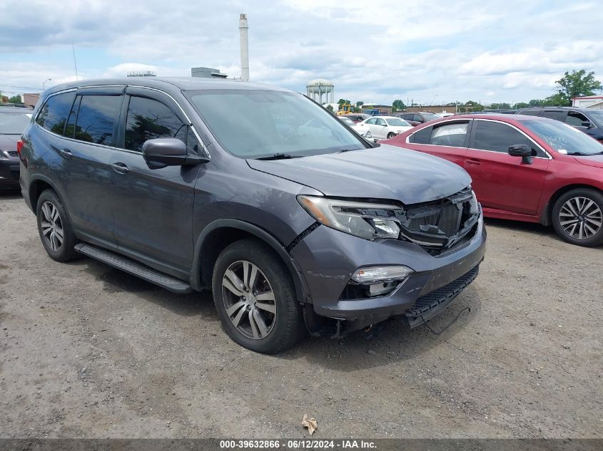 2016 Honda Pilot Ex-L VIN: 5FNYF6H5XGB067673 Lot: 39632866