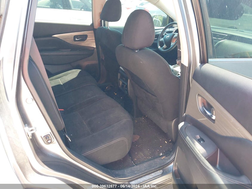 2015 Nissan Murano Sv VIN: 5N1AZ2MG3FN240342 Lot: 39632877