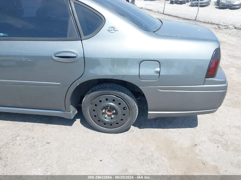 2005 Chevrolet Impala Ls VIN: 2G1WH55K959231334 Lot: 39632884