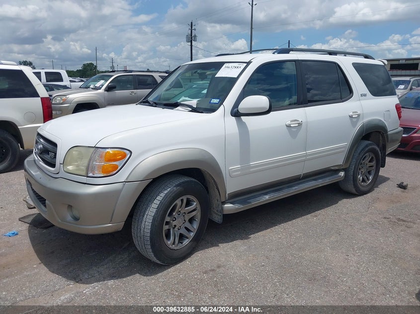 2004 Toyota Sequoia Sr5 V8 VIN: 5TDZT34AX4S214872 Lot: 39632885