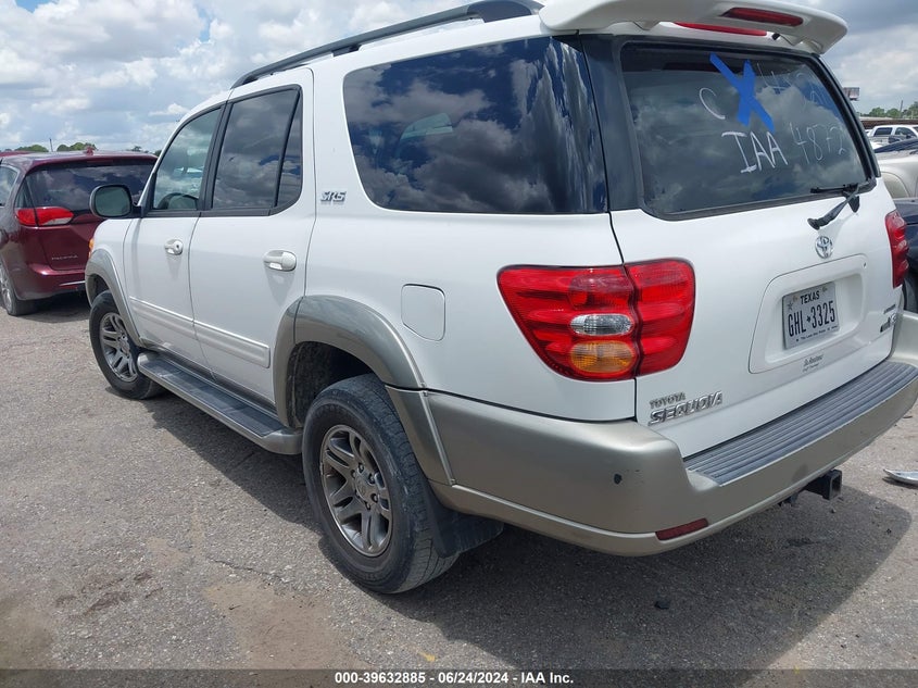 2004 Toyota Sequoia Sr5 V8 VIN: 5TDZT34AX4S214872 Lot: 39632885
