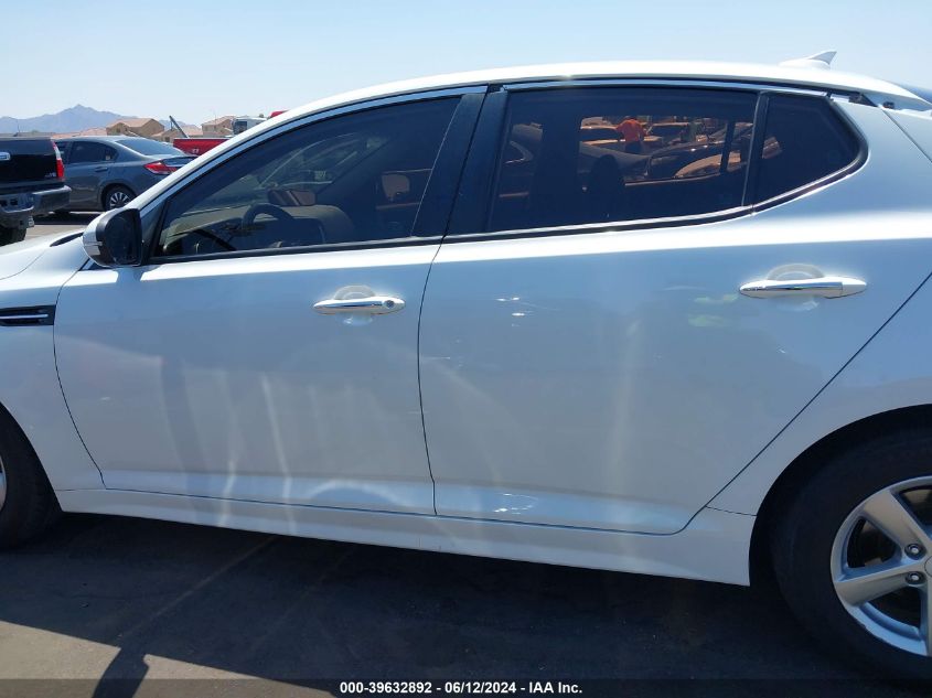 2015 KIA OPTIMA LX - 5XXGM4A70FG408205