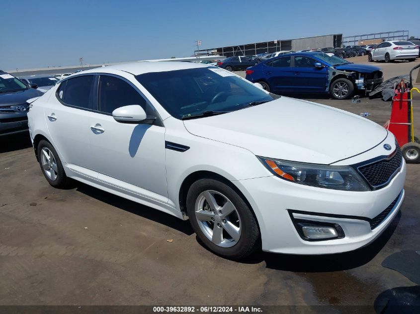 2015 Kia Optima Lx VIN: 5XXGM4A70FG408205 Lot: 39632892