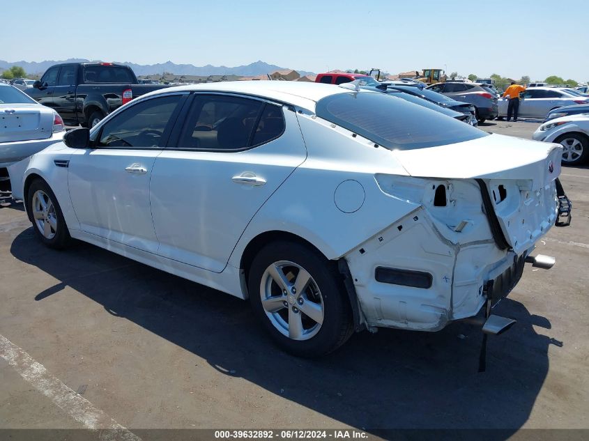 2015 KIA OPTIMA LX - 5XXGM4A70FG408205