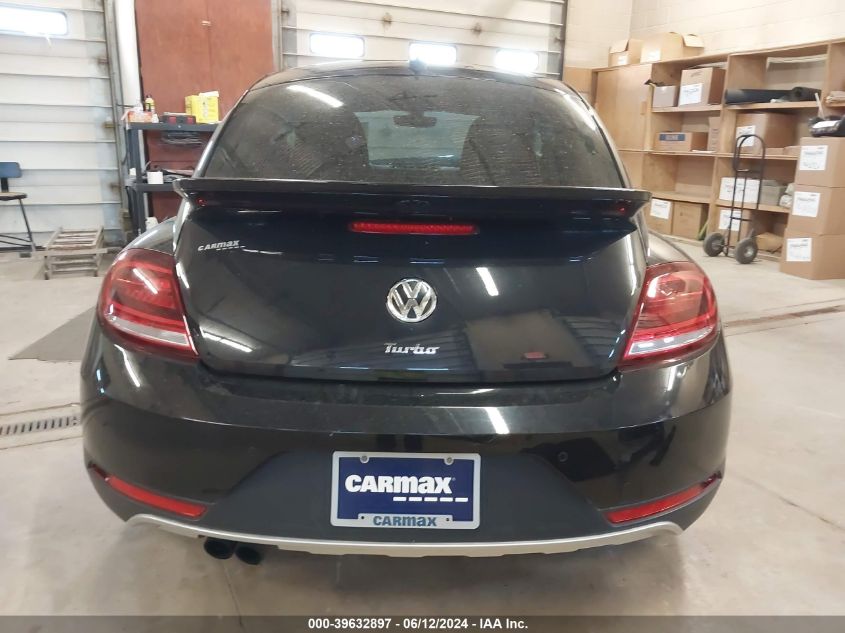 2018 Volkswagen Beetle 2.0T Dune VIN: 3VWSD7AT3JM708009 Lot: 39632897