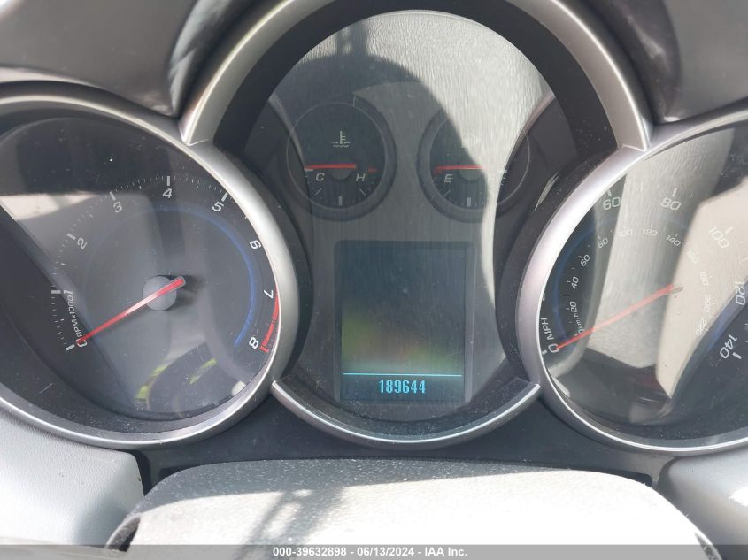 2011 Chevrolet Cruze 1Lt VIN: 1G1PF5S94B7143414 Lot: 39632898