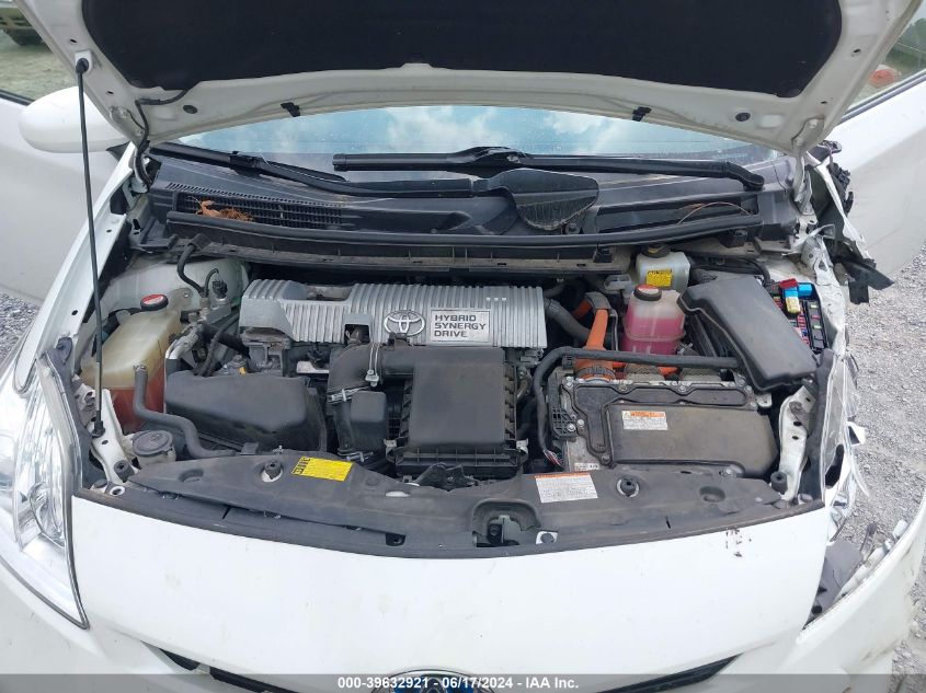 2015 Toyota Prius Four VIN: JTDKN3DU4F0434374 Lot: 39632921