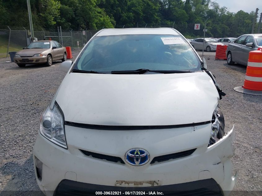 2015 Toyota Prius Four VIN: JTDKN3DU4F0434374 Lot: 39632921