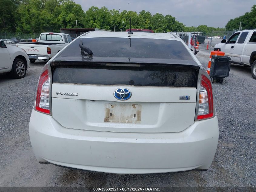 2015 Toyota Prius Four VIN: JTDKN3DU4F0434374 Lot: 39632921