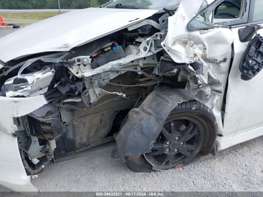 2015 Toyota Prius Four VIN: JTDKN3DU4F0434374 Lot: 39632921