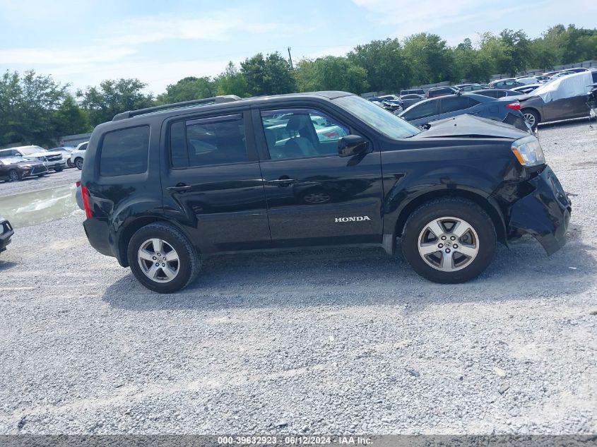 2009 Honda Pilot Ex VIN: 5FNYF38429B013521 Lot: 39632923