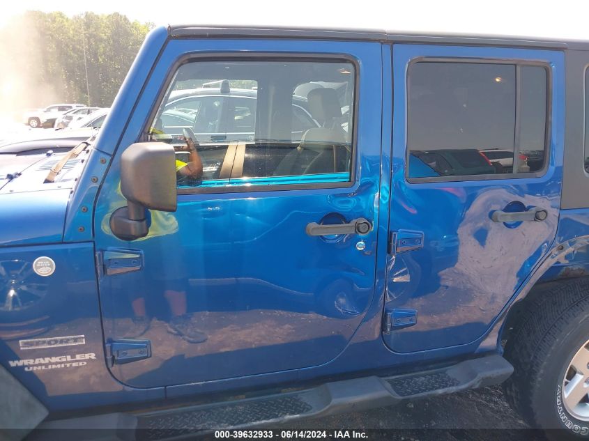 2010 Jeep Wrangler Unlimited Sport VIN: 1J4HA3H11AL223852 Lot: 39632933