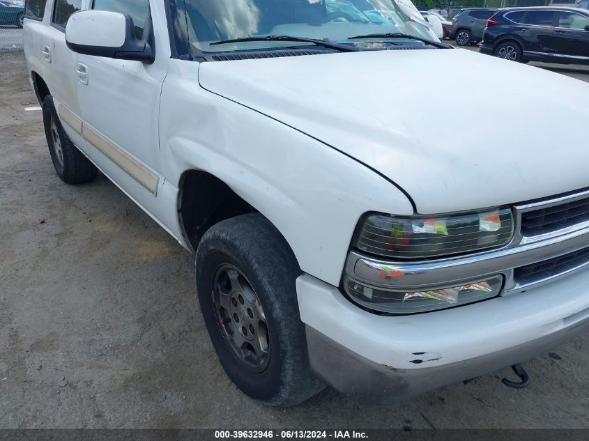 2005 Chevrolet Tahoe Lt VIN: 1GNEK13T55J109560 Lot: 39632946