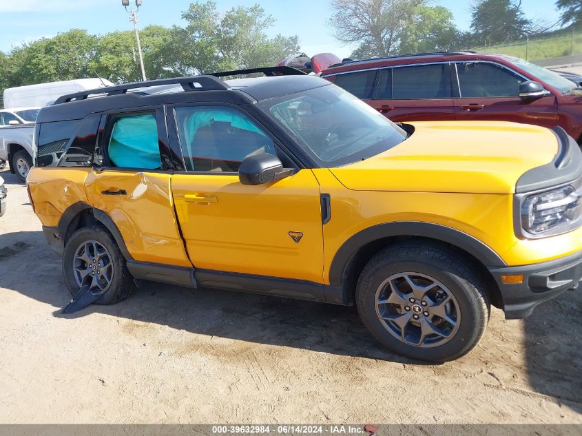 2022 Ford Bronco Sport Badlands VIN: 3FMCR9D94NRE11064 Lot: 39632984