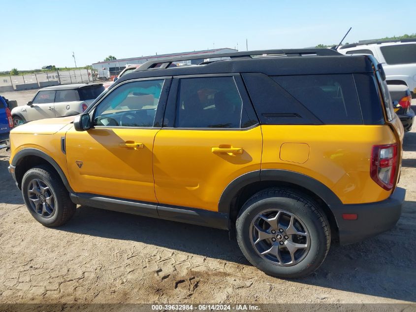 2022 Ford Bronco Sport Badlands VIN: 3FMCR9D94NRE11064 Lot: 39632984