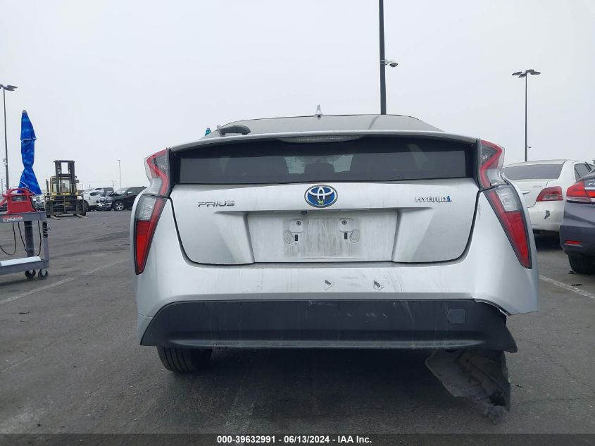 2016 Toyota Prius Two VIN: JTDKBRFU2G3009017 Lot: 39632991