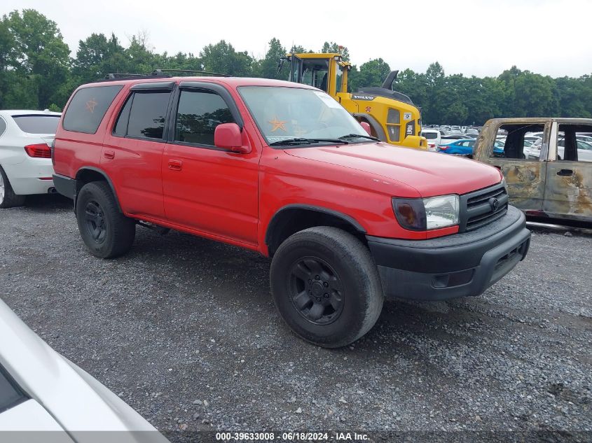 2000 Toyota 4Runner Sr5 V6 VIN: JT3HN86R5Y0284363 Lot: 39633008