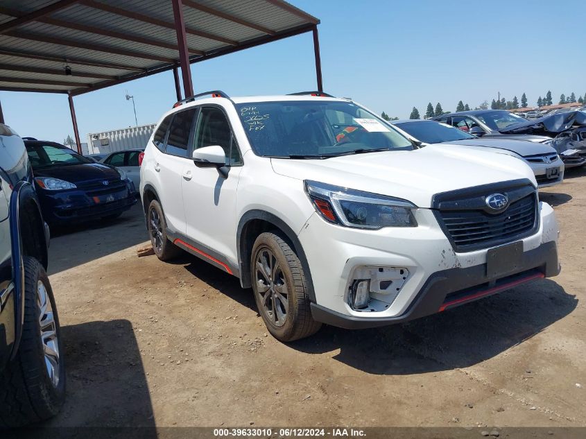 2021 Subaru Forester Sport VIN: JF2SKARC8MH472302 Lot: 39633010