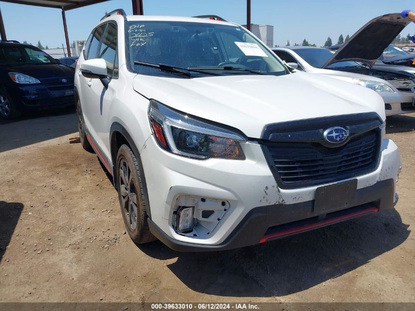 2021 Subaru Forester Sport VIN: JF2SKARC8MH472302 Lot: 39633010