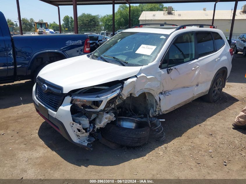 2021 Subaru Forester Sport VIN: JF2SKARC8MH472302 Lot: 39633010